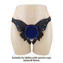 Pretty Love Slip Imbracatura Strap-On Universale Nero e Blu – immagine 2