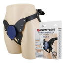 Pretty Love Slip Imbracatura Strap-On Universale Nero e Blu