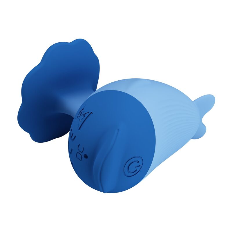 Pretty Love Dolphin Mini Vibratore Ricaricabile Blu – immagine 5