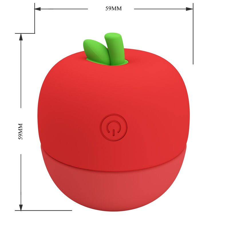 Pretty Love Stimolatore Clitorideo con Effetto Lingua Rosso – immagine 9