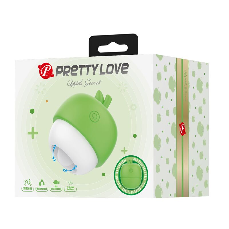 Pretty Love Stimolatore Clitorideo con Effetto Lingua Verde – immagine 2