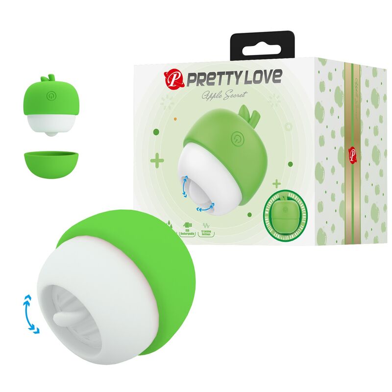 Pretty Love Stimolatore Clitorideo con Effetto Lingua Verde – immagine 10