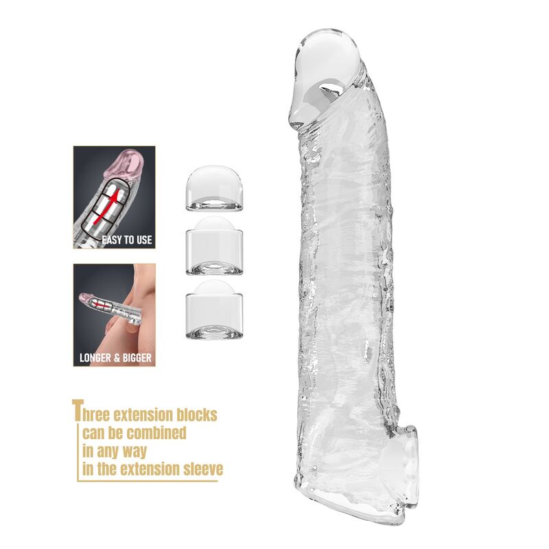 Pretty Love Guaina Estensore Regolabile 26 cm Trasparente – immagine 2