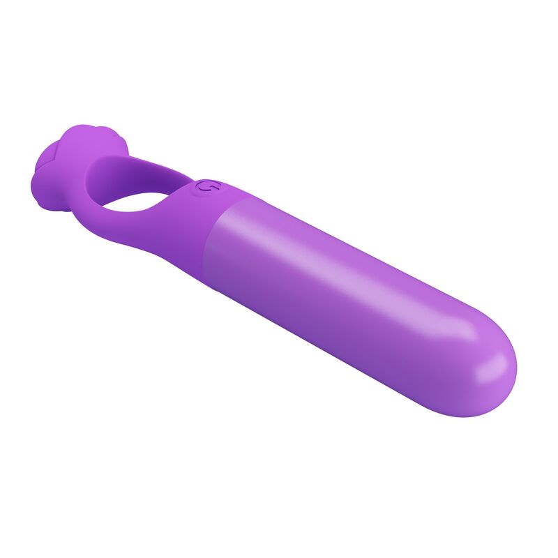 Pretty Love Giana Mini Massaggiatore Vibrante ad Anello Viola – immagine 6