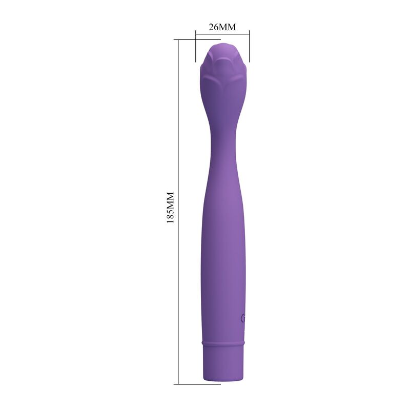 Pretty Love Henry Vibratore Punto G Flessibile Viola – immagine 9