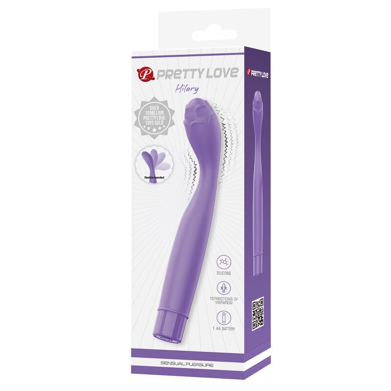 Pretty Love Henry Vibratore Punto G Flessibile Viola – immagine 3