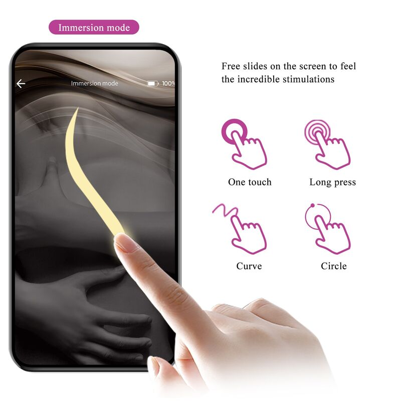Pretty Love Pulsen Ovetto Vibrante con App 12 Funzioni Rosa – immagine 15
