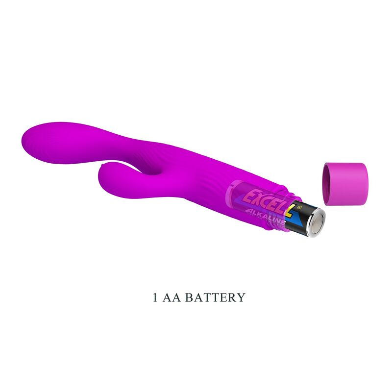 Pretty Love Jene Vibratore Doppia Stimolazione Punto G e Clitoride Viola – immagine 5