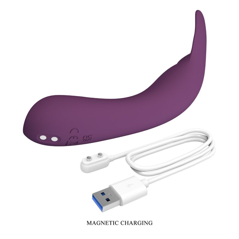 Pretty Love Kenyell Vibratore Ricaricabile 10 Funzioni Viola – immagine 8