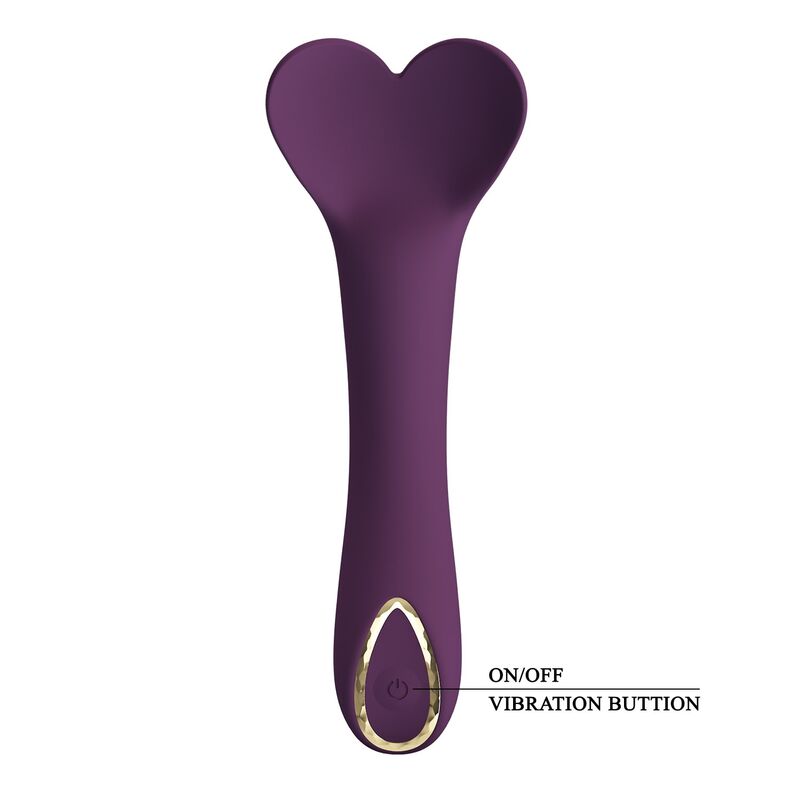 Pretty Love Kenyell Vibratore Ricaricabile 10 Funzioni Viola – immagine 2