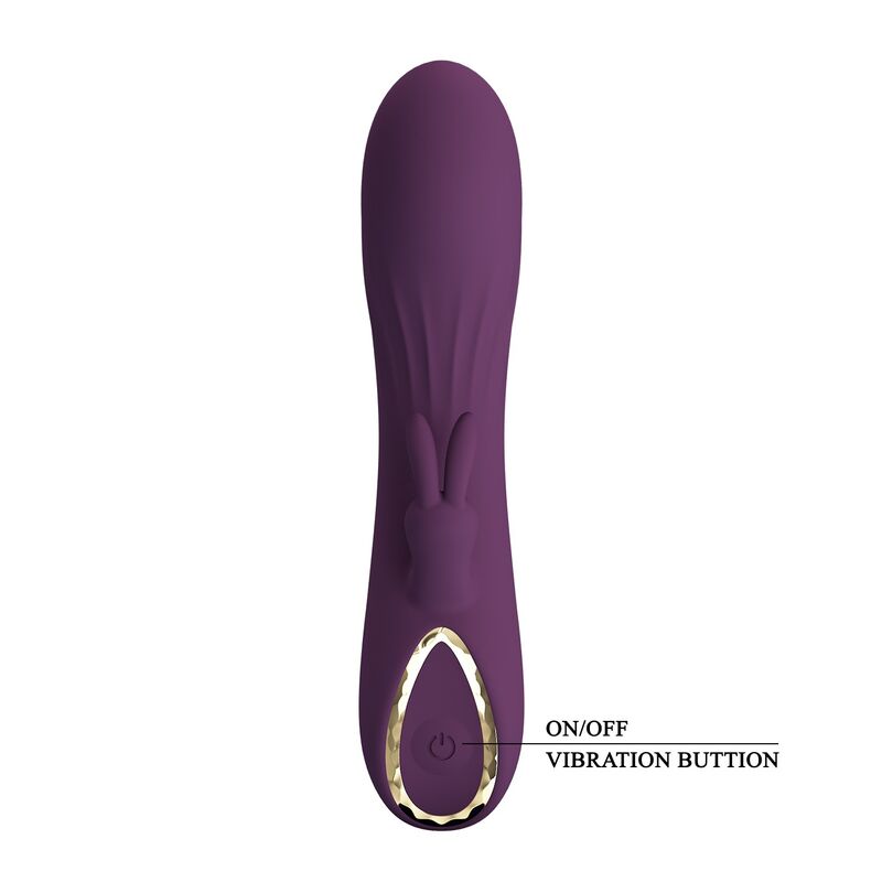 Pretty Love Landyn Vibratore Rabbit Ricaricabile 10 Funzioni Viola – immagine 7