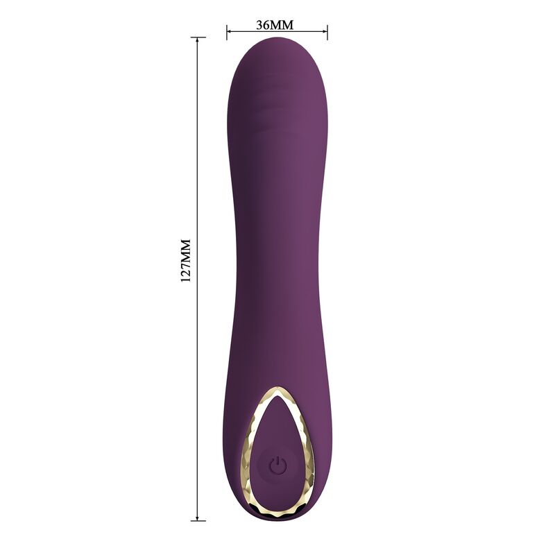 Pretty Love Lloyde Vibratore Ricaricabile 10 Funzioni Viola – immagine 8