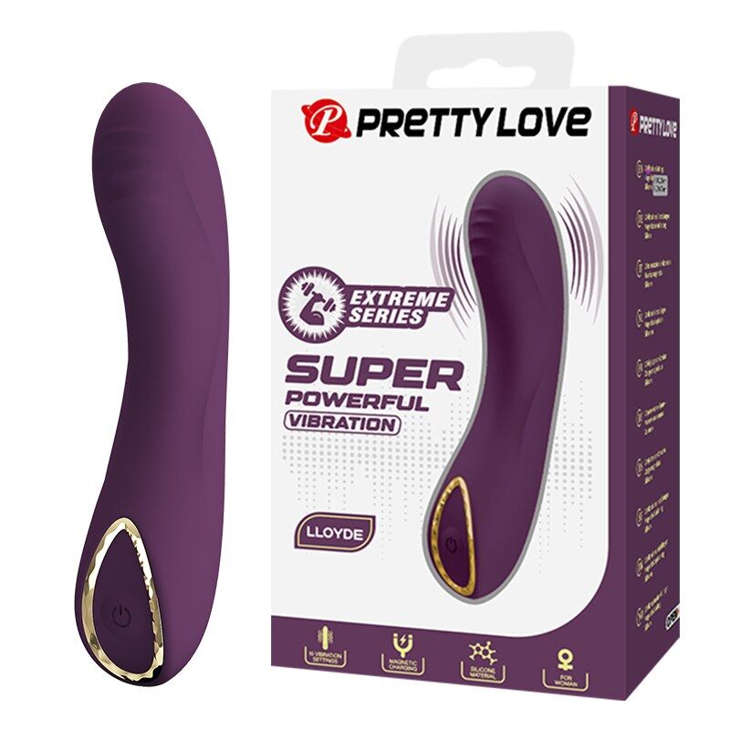 Pretty Love Lloyde Vibratore Ricaricabile 10 Funzioni Viola