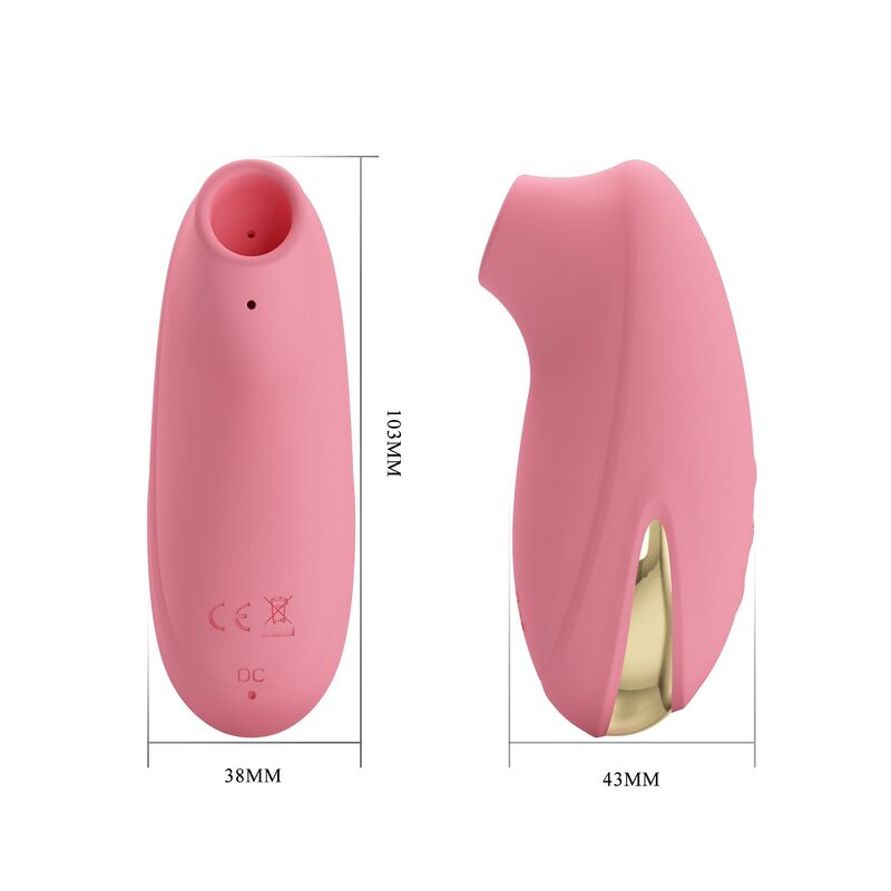 Pretty Love Otis Stimolatore Clitorideo a Suzione 7 Modalità Rosa – immagine 8