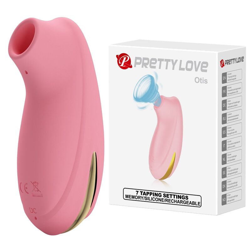 Pretty Love Otis Stimolatore Clitorideo a Suzione 7 Modalità Rosa