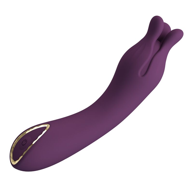 Pretty Love Lunao Vibratore Ricaricabile 10 Funzioni Viola – immagine 6