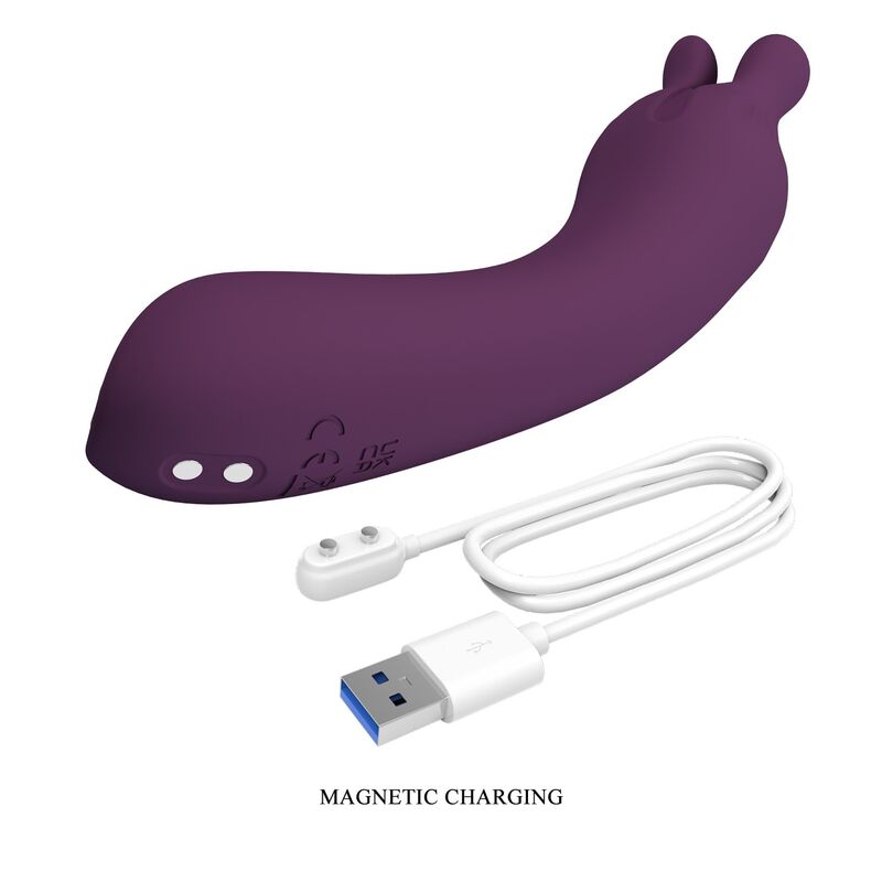 Pretty Love Lunao Vibratore Ricaricabile 10 Funzioni Viola – immagine 10