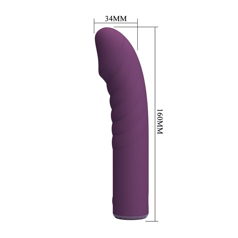 Pretty Love Ryland Vibratore Ricaricabile 10 Funzioni Viola – immagine 8