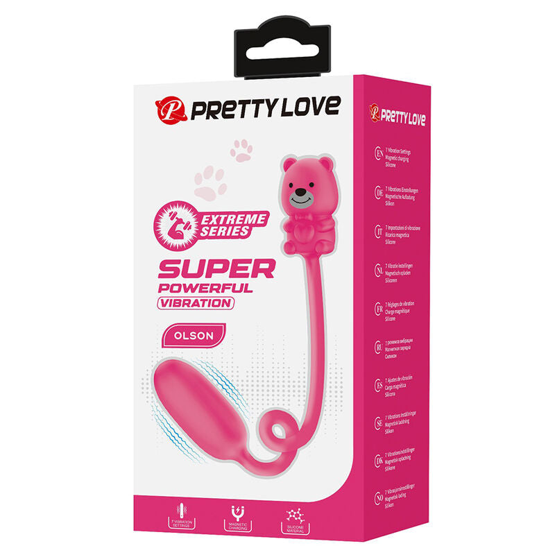 Pretty Love Olson Ovetto Vibrante con Comando a Filo Rosa – immagine 3