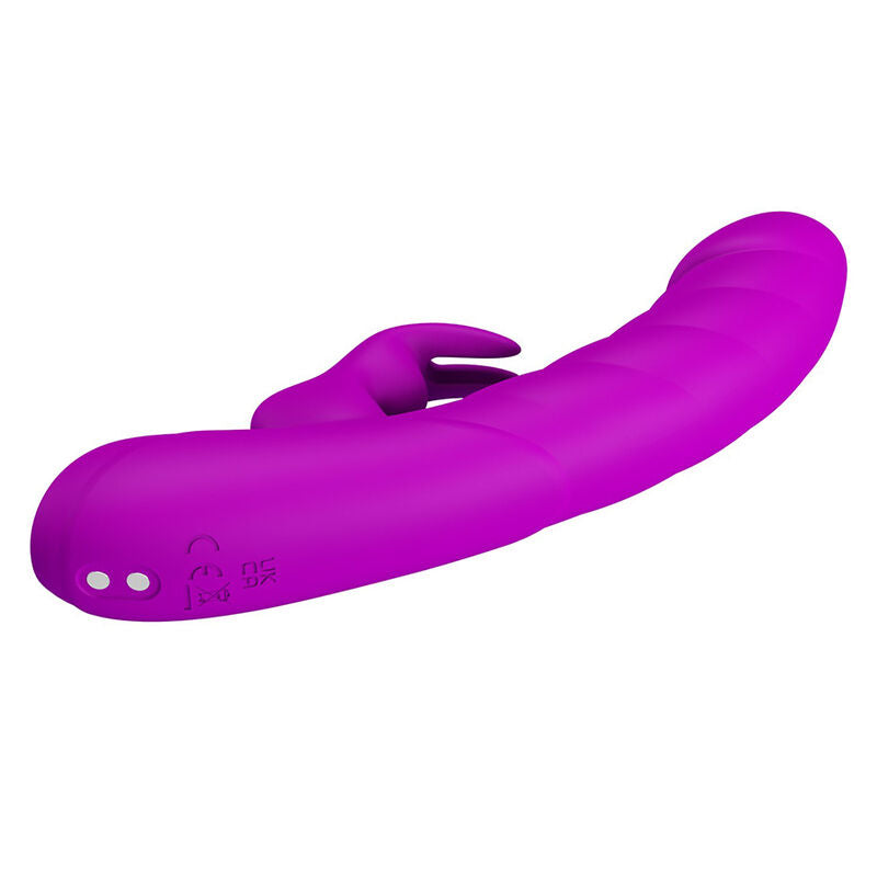 Pretty Love Monica Vibratore Doppia Stimolazione Punto G e Clitoride Viola – immagine 6