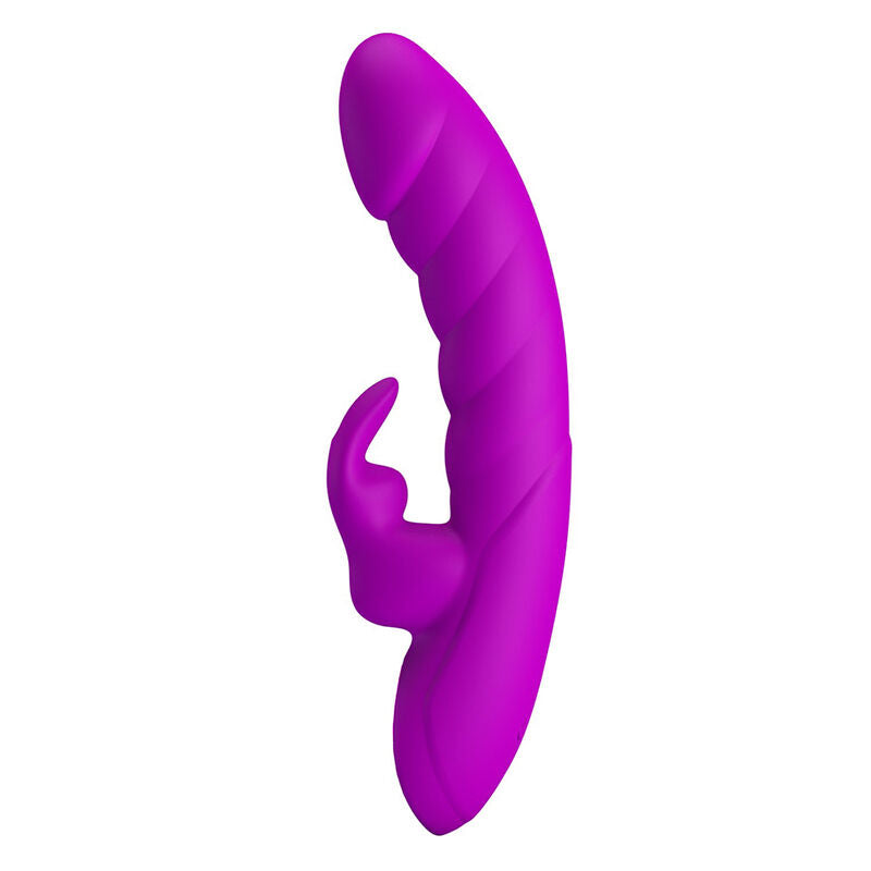 Pretty Love Monica Vibratore Doppia Stimolazione Punto G e Clitoride Viola – immagine 2