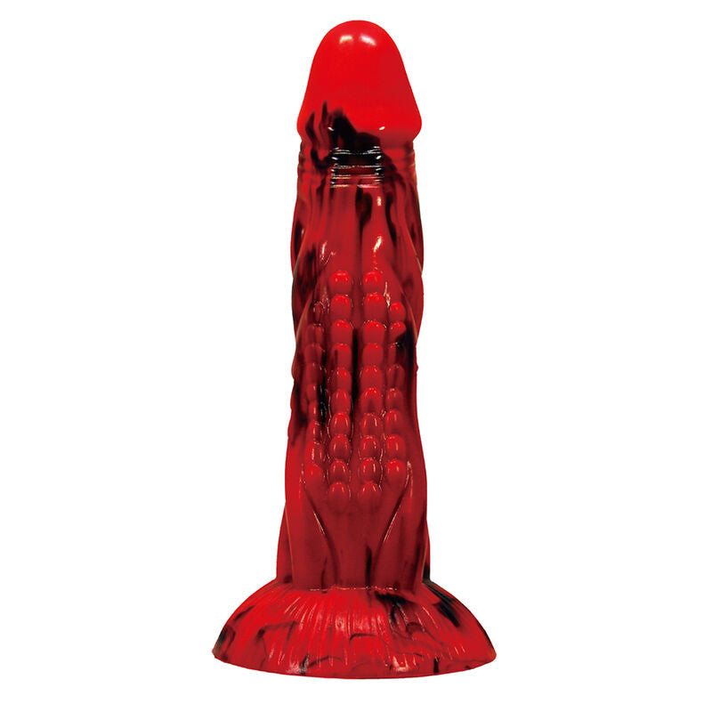 Power Monsters Minotaur dildo fantasy rosso e nero