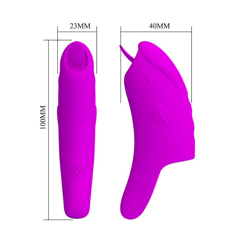Pretty Love Peterson Honey Finger Vibratore da Dito Ricaricabile Viola – immagine 12