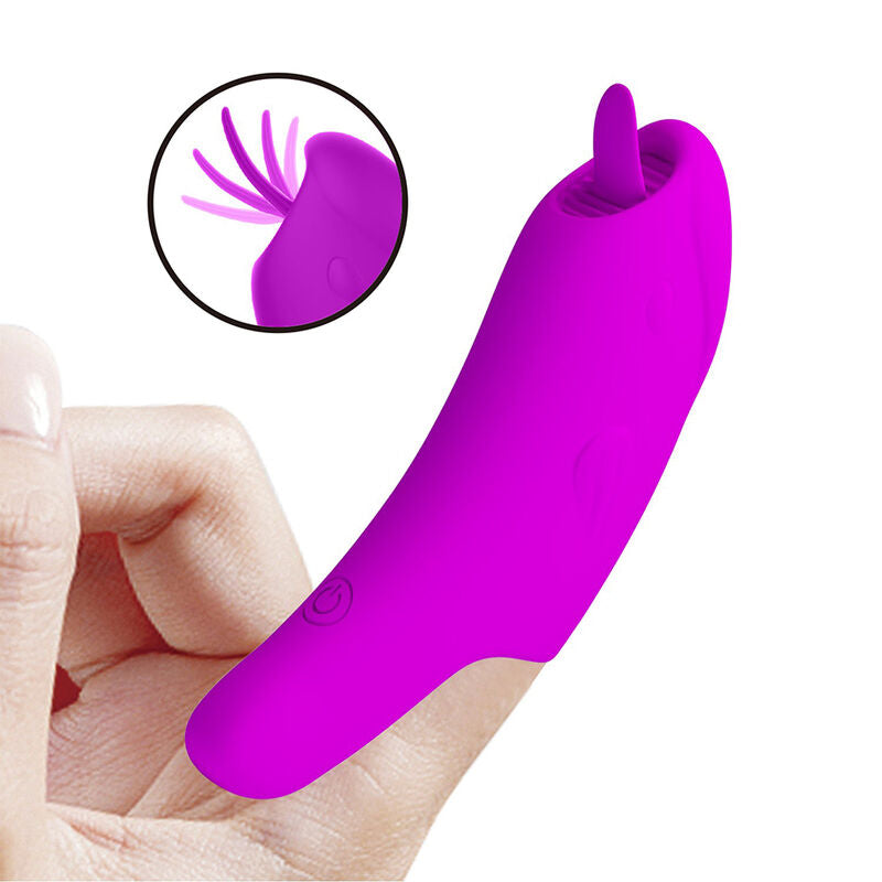 Pretty Love Peterson Honey Finger Vibratore da Dito Ricaricabile Viola – immagine 10