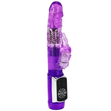 Baile Passion Baron Vibratore Rabbit Rotante con Stimolatore Clitoride – immagine 2