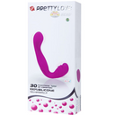 Pretty Love Beau Strap-On Vibrante Senza Imbracatura Ricaricabile Lilla – immagine 8