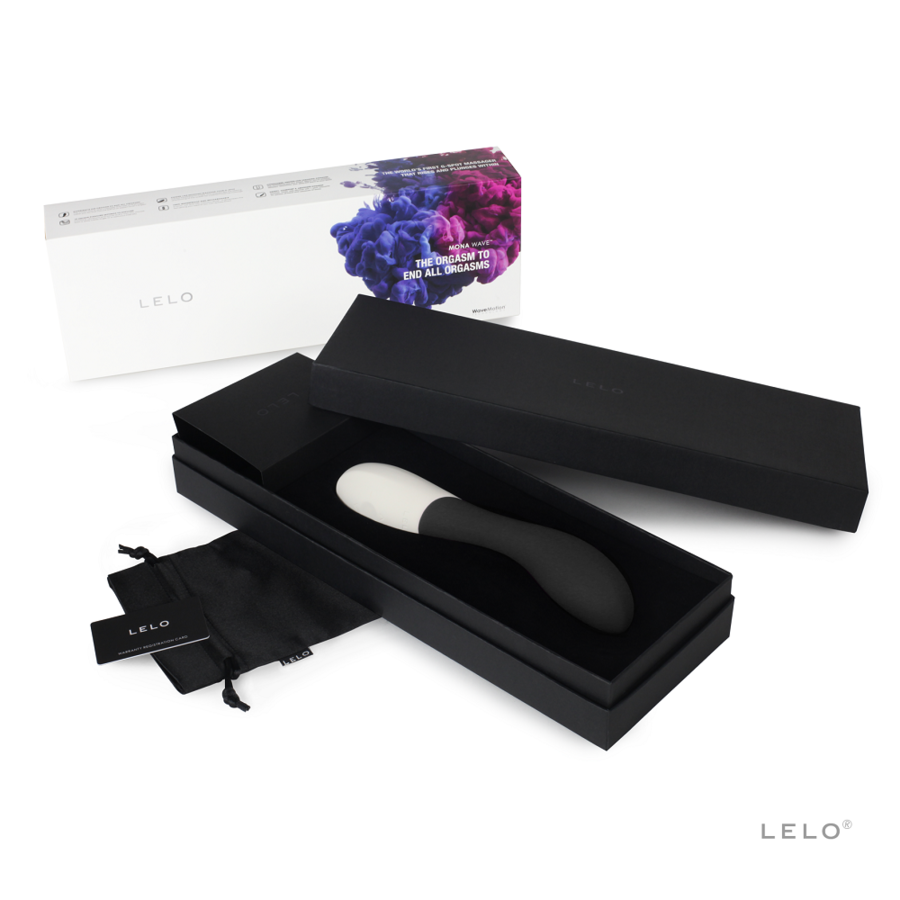 LELO Mona Wave Vibratore Punto G con Movimento Come Qui Nero – immagine 2