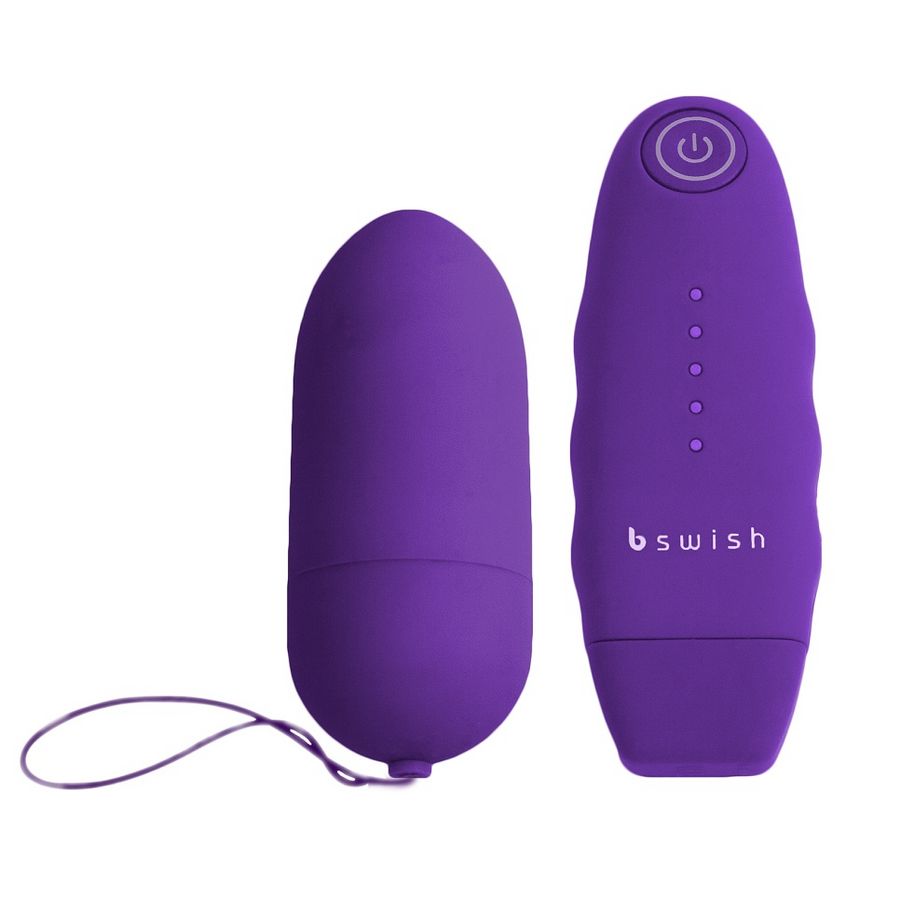 B Swish Bnaughty Classic Unleashed Proiettile Vibrante con Telecomando Lilla