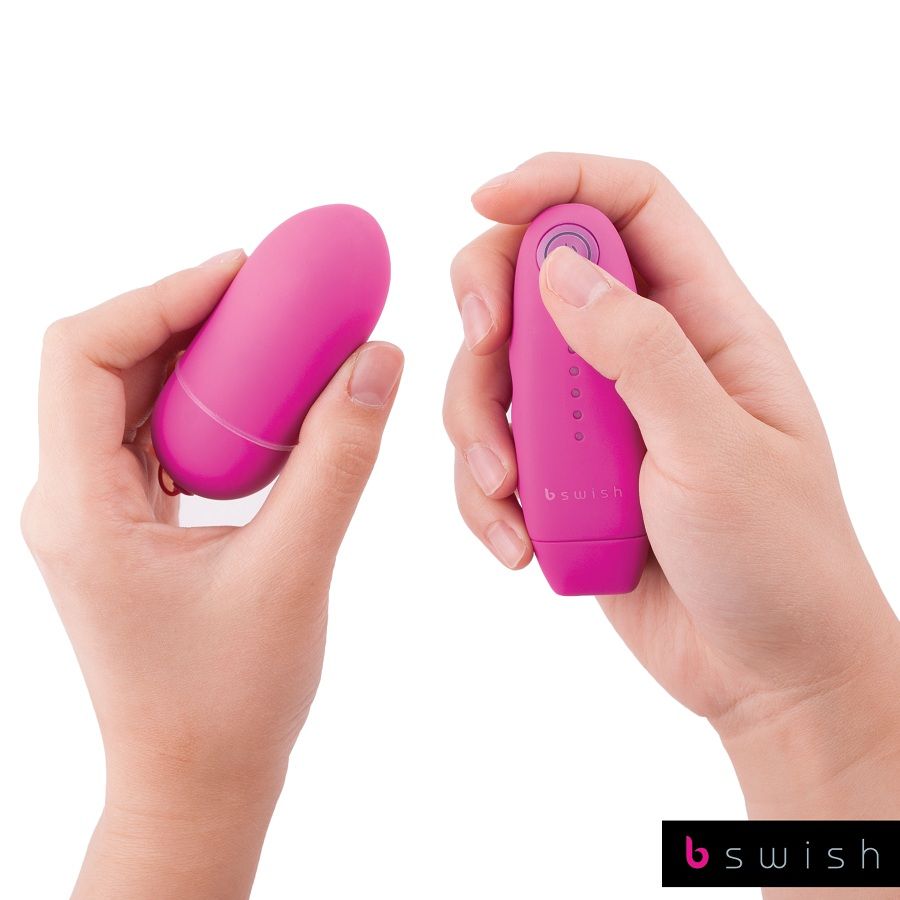 B Swish Bnaughty Classic Unleashed Proiettile Vibrante con Telecomando Rosa – immagine 3