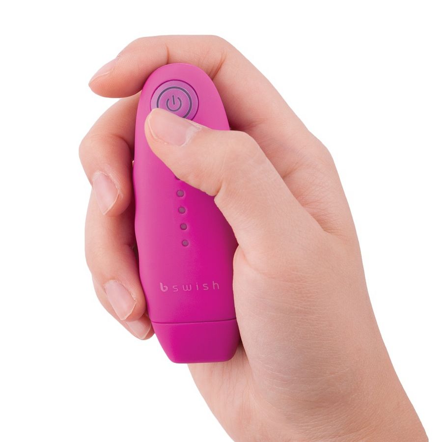 B Swish Bnaughty Classic Unleashed Proiettile Vibrante con Telecomando Rosa – immagine 4