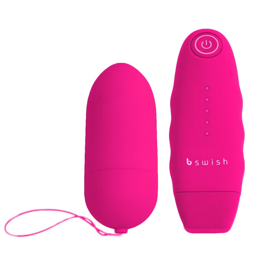 B Swish Bnaughty Classic Unleashed Proiettile Vibrante con Telecomando Rosa – immagine 5