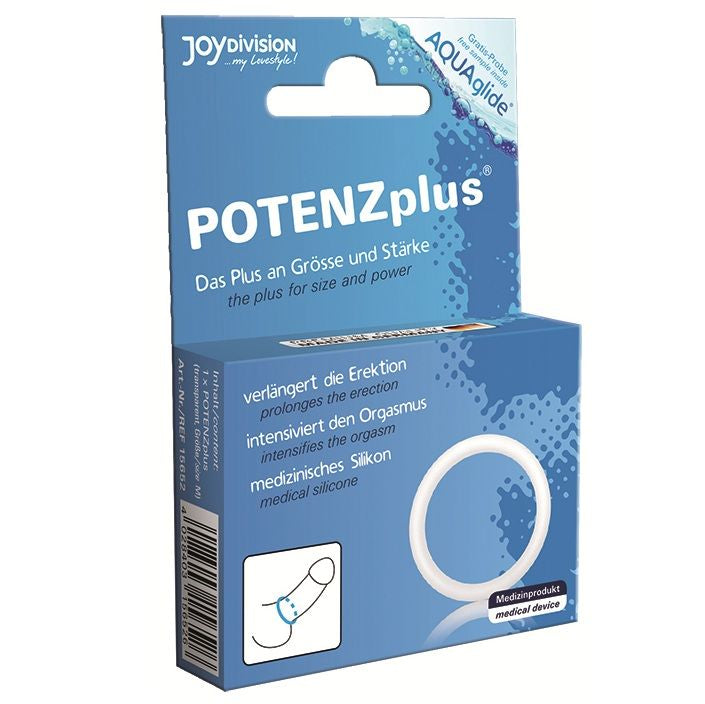 Joydivision Potenzplus Anello Fallico Bianco Taglia S – immagine 2