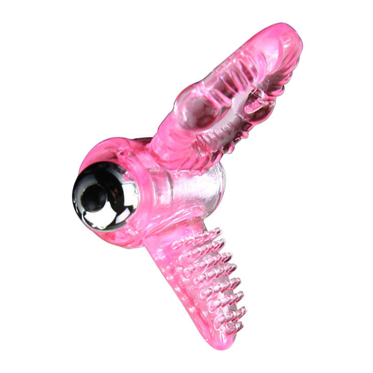 Baile Sweet Ring Anello Vibrante 10 Ritmi con Bullet Rosa – immagine 2