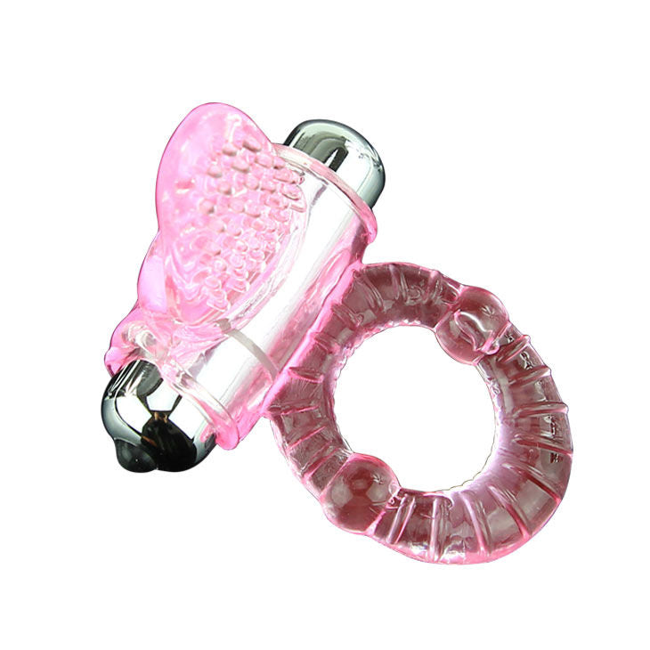 Baile Sweet Ring Anello Vibrante 10 Ritmi con Bullet Rosa – immagine 3