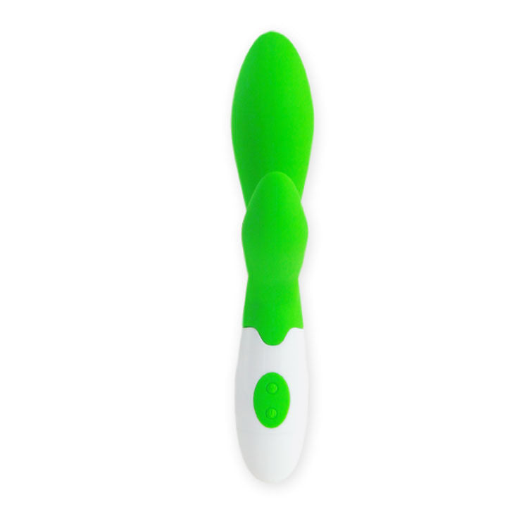 Pretty Love Owen Vibratore con Stimolatore Clitoride 30 Funzioni Verde – immagine 5
