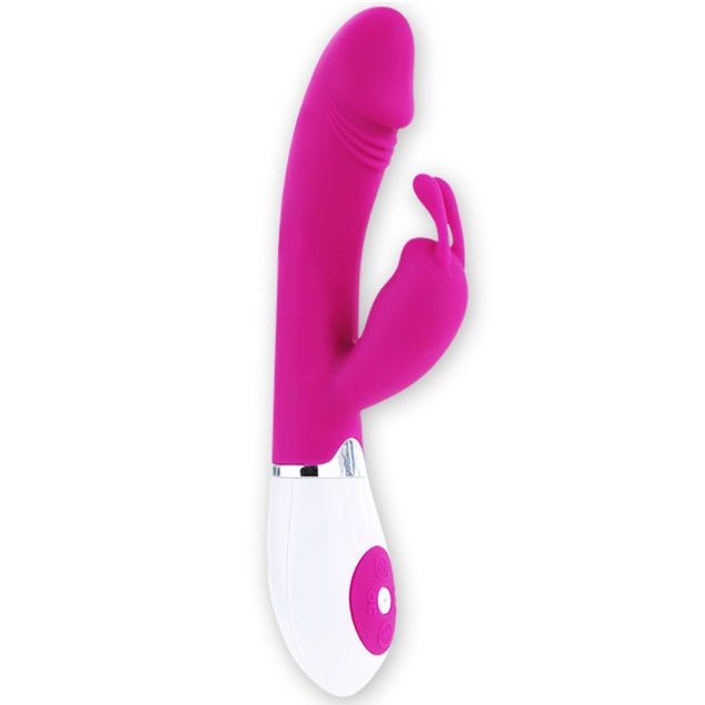 Pretty Love Gene Vibratore Rabbit 30 Funzioni Lilla e Bianco – immagine 4