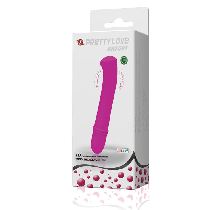 Pretty Love Antony Mini Vibratore 10 Funzioni Lilla – immagine 9