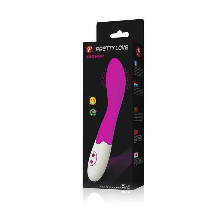 Pretty Love Bishop Vibratore 30 Funzioni Lilla e Bianco – immagine 9