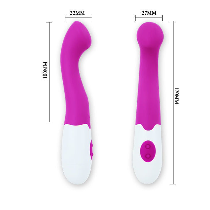 Pretty Love Charles Vibratore 30 Funzioni Lilla e Bianco – immagine 7