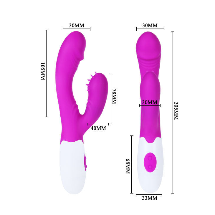 Pretty Love Andre Vibratore con Stimolatore Clitoride 30 Funzioni Lilla – immagine 6