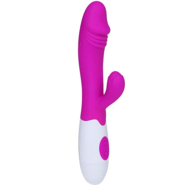 Pretty Love Snappy Vibratore con Stimolatore Clitoride 30 Funzioni Lilla e Bianco – immagine 5