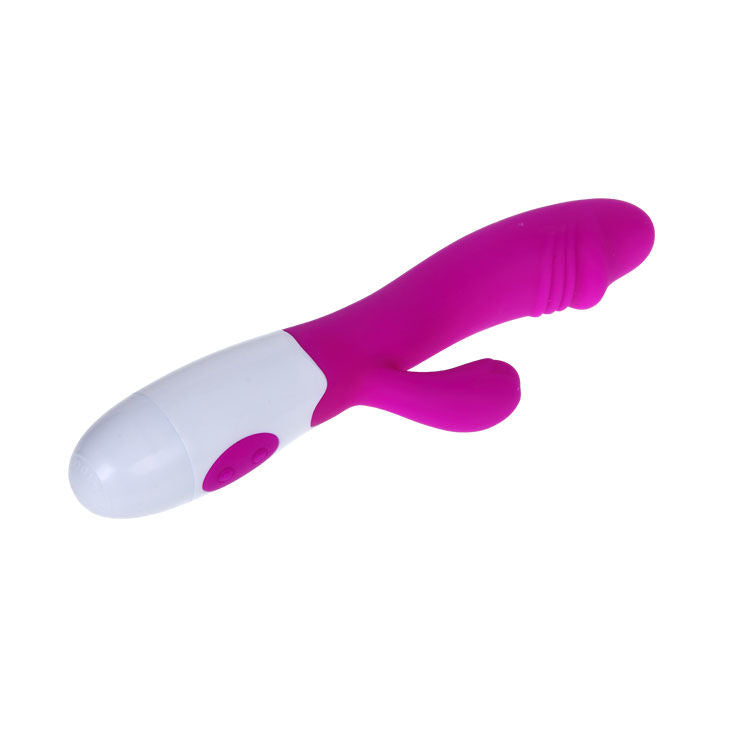 Pretty Love Snappy Vibratore con Stimolatore Clitoride 30 Funzioni Lilla e Bianco – immagine 6