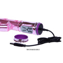 BAILE Throbbing Bunny Vibratore Rabbit Rotante Rosa Ricaricabile – foto 9