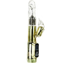 BAILE Rabbit Siberia Passion Gold Vibratore Rotante con Perle – foto 3