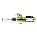 BAILE Rabbit Siberia Passion Gold Vibratore Rotante con Perle – foto 7