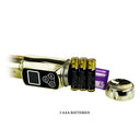 BAILE Rabbit Siberia Passion Gold Vibratore Rotante con Perle – foto 9